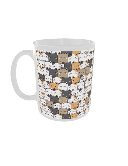 Mug Chat Hi - Edition Chat gauche