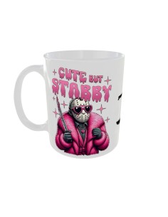 Mug Cute but stabby - Edition Halloween gauche