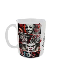 Mug Eat drink and be scary - Edition Halloween gauche