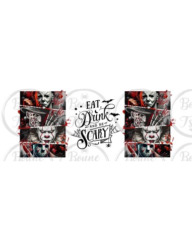Mug Eat drink and be scary - Edition Halloween