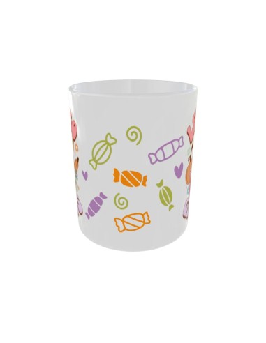 Mug fantome let's go ghouls fleurs - Edition Halloween avant