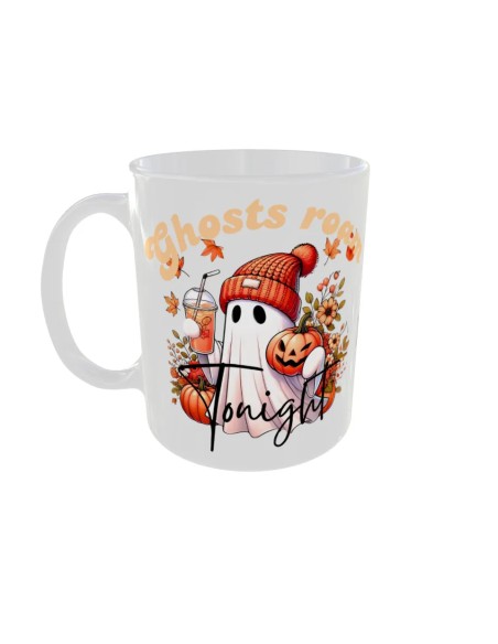 Mug Ghosts roam tonight - Edition Halloween gauche
