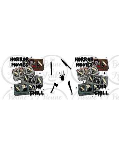 Mug Horror movies and chill K7 - Edition Halloween