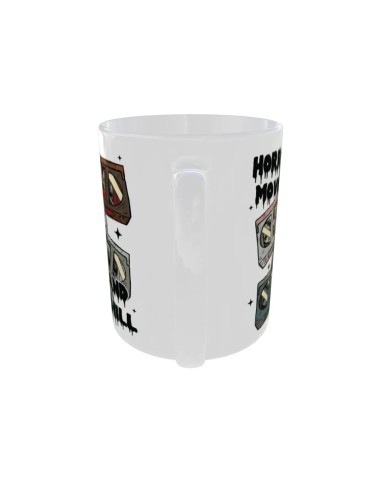 Mug Horror movies and chill K7 - Edition Halloween arrière