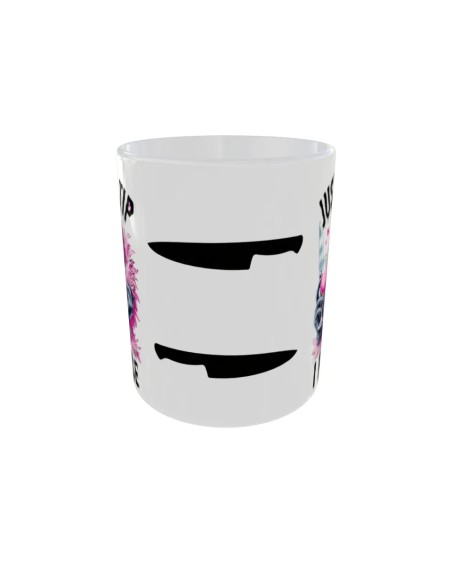 Mug Just the tip i promise - Edition Halloween avant