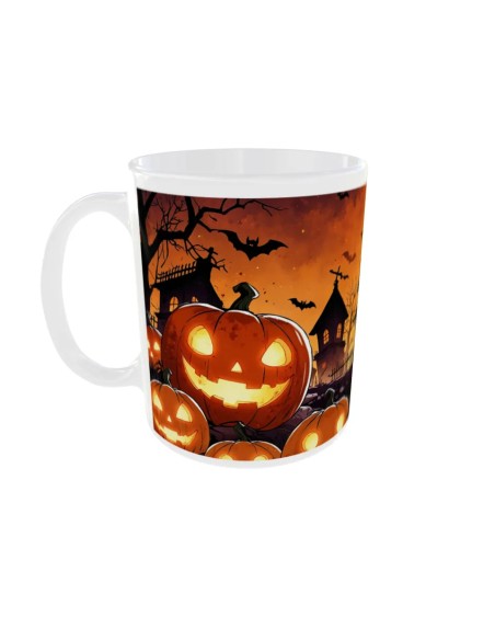Mug maison hantée - Edition Halloween gauche
