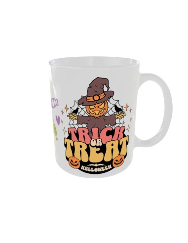 Mug trick or treat citrouille - Edition Halloween droit