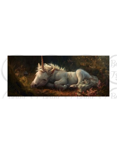 Mug Bebe licorne dort - Edition Licorne