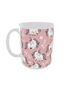 Mug Dessin licorne rose - Edition Licorne gauche