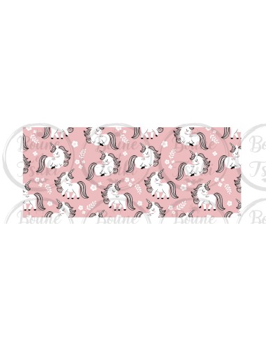 Mug Dessin licorne rose - Edition Licorne