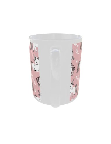 Mug Dessin licorne rose - Edition Licorne arrière