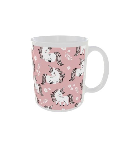 Mug Dessin licorne rose - Edition Licorne droit