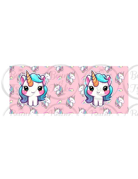 Mug Licorne kawaii rose - Edition Licorne