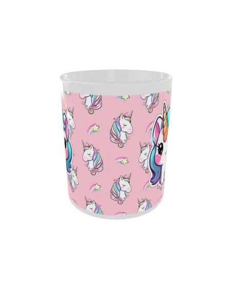 Mug Licorne kawaii rose - Edition Licorne avant