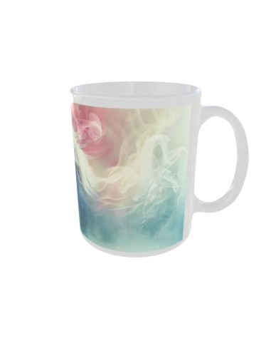 Mug Licorne multicolore fumee - Edition Licorne droit