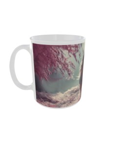 Mug Licorne rose et blanche - Edition Licorne gauche