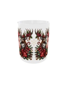 Mug Gnomes cadeau et rennes - Edition Noël gauche 2