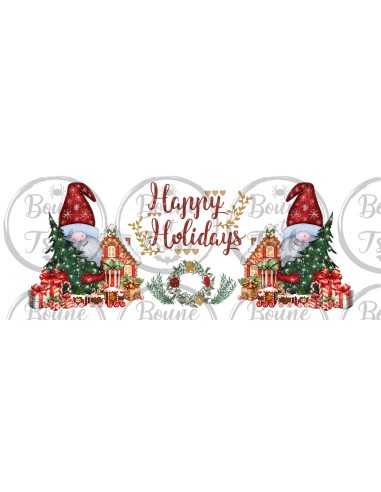 Mug Gnomes happy holidays - Edition Noël
