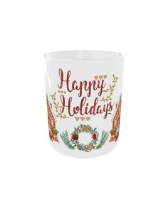 Mug Gnomes happy holidays - Edition Noël gauche 2