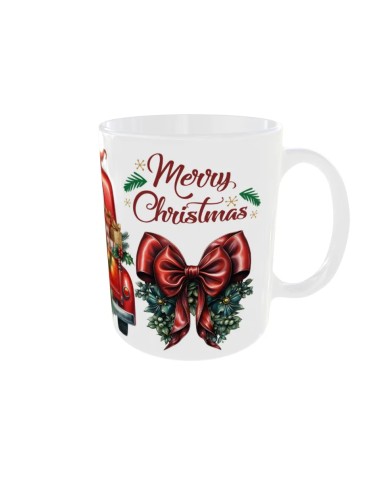 Mug Gnomes pick up noeuds - Edition Noël droit