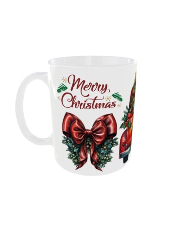 Mug Gnomes pick up noeuds - Edition Noël gauche