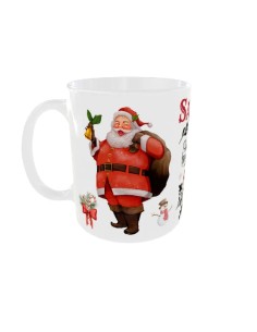 Mug Santa claus vintage - Edition Noël gauche