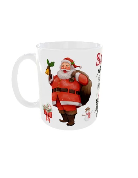 Mug Santa claus vintage - Edition Noël gauche