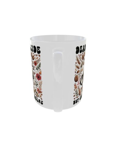 Mug Dead inside coffee - Edition Tete de mort arrière