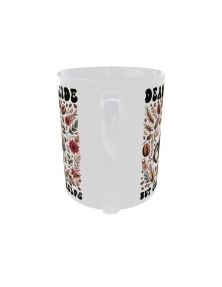 Mug Dead inside coffee - Edition Tete de mort arrière
