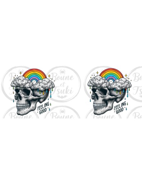 Mug Feeling good - Edition Tete de mort
