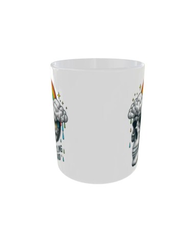 Mug Feeling good - Edition Tete de mort avant