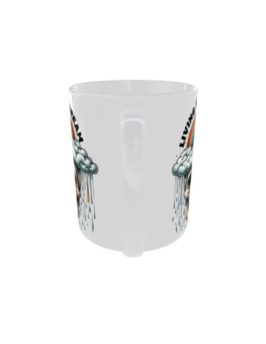 Mug Living the dream - Edition Tete de mort arrière