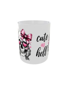 Mug Noeud rose - Edition Tete de mort gauche 2