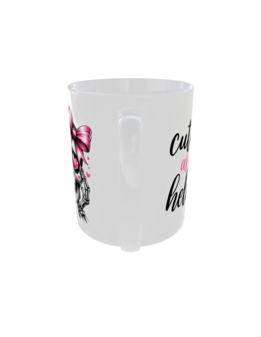 Mug Noeud rose - Edition Tete de mort arrière