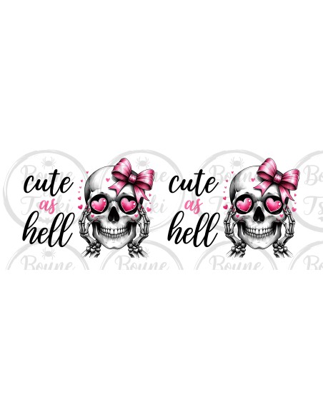 Mug Noeud rose - Edition Tete de mort