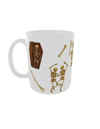 Mug Squelettes - Edition Halloween gauche