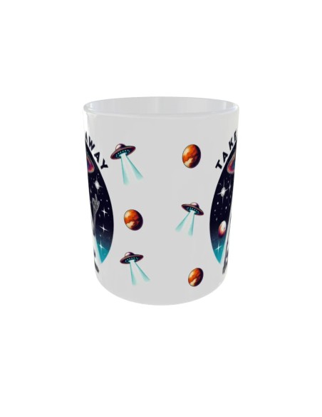 Mug Take me away - Edition Tete de mort avant