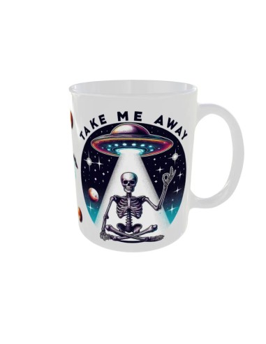 Mug Take me away - Edition Tete de mort droit