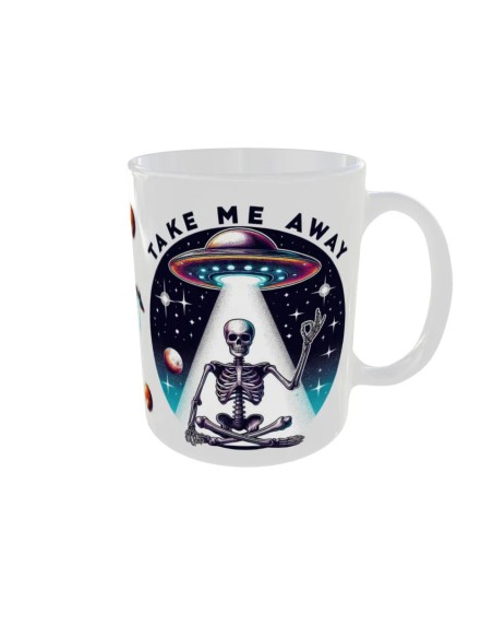 Mug Take me away - Edition Tete de mort droit