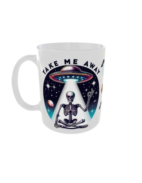Mug Take me away - Edition Tete de mort gauche