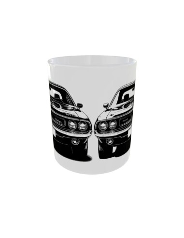 Mug Dodge challenger ombre - Edition Voiture avant