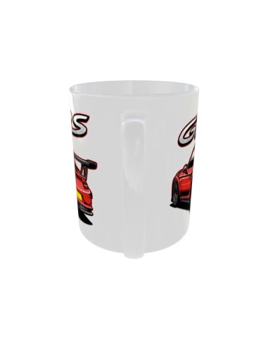 Mug GT3RS rouge - Edition Voiture arrière
