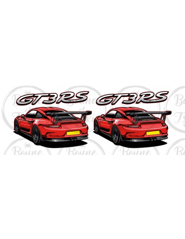 Mug GT3RS rouge - Edition Voiture