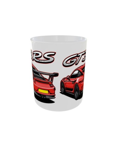 Mug GT3RS rouge - Edition Voiture avant
