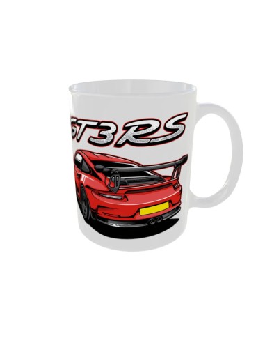 Mug GT3RS rouge - Edition Voiture droit