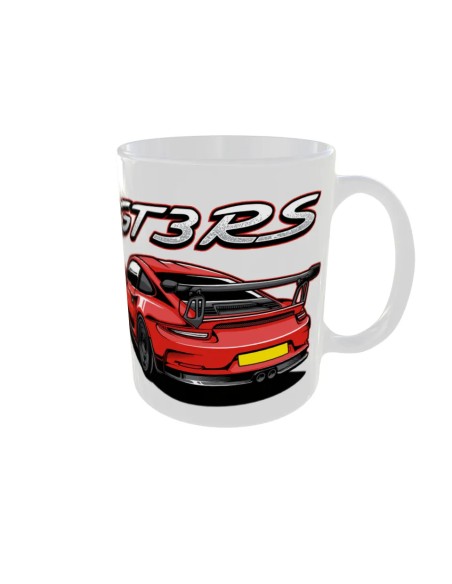 Mug GT3RS rouge - Edition Voiture droit