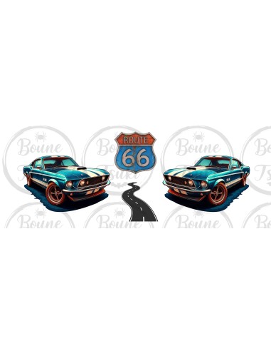 Mug Route 66 - Edition voiture