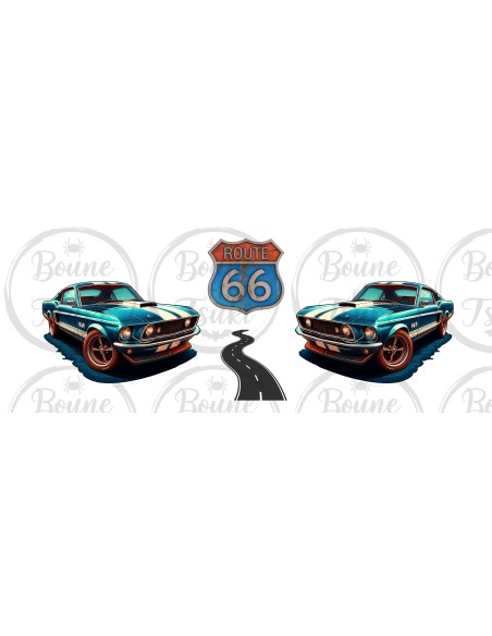 Mug Route 66 - Edition voiture