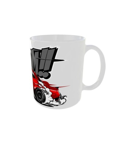 Mug VROOM!! - Edition Voiture droit
