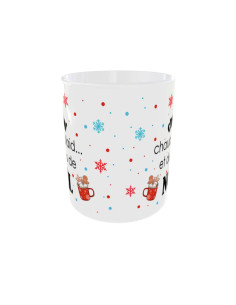Mug Chocolat plaid et film - Edition Noël gauche 2